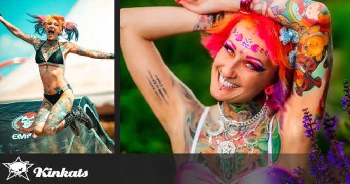 Sarah Sparklz: Bunt glitzernd, freizügig, außergewöhnlich Sarah Sparkls by Olli Zacko