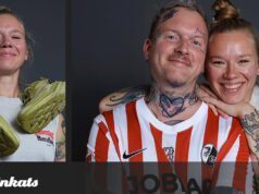 Annemarie: Gibt es ein Patentrezept für die Liebe? Annemarie und ihr Mann, Tätowierer Tobi der Dude. Foto: Mike Auerbach