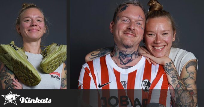 Annemarie: Gibt es ein Patentrezept für die Liebe? Annemarie und ihr Mann, Tätowierer Tobi der Dude. Foto: Mike Auerbach