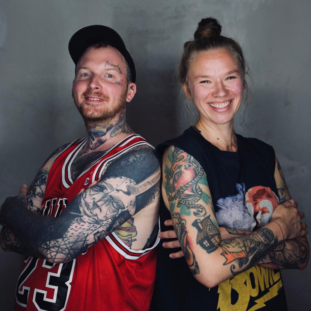 Annemarie und Tobi der Dude. Foto: Mike Auerbach