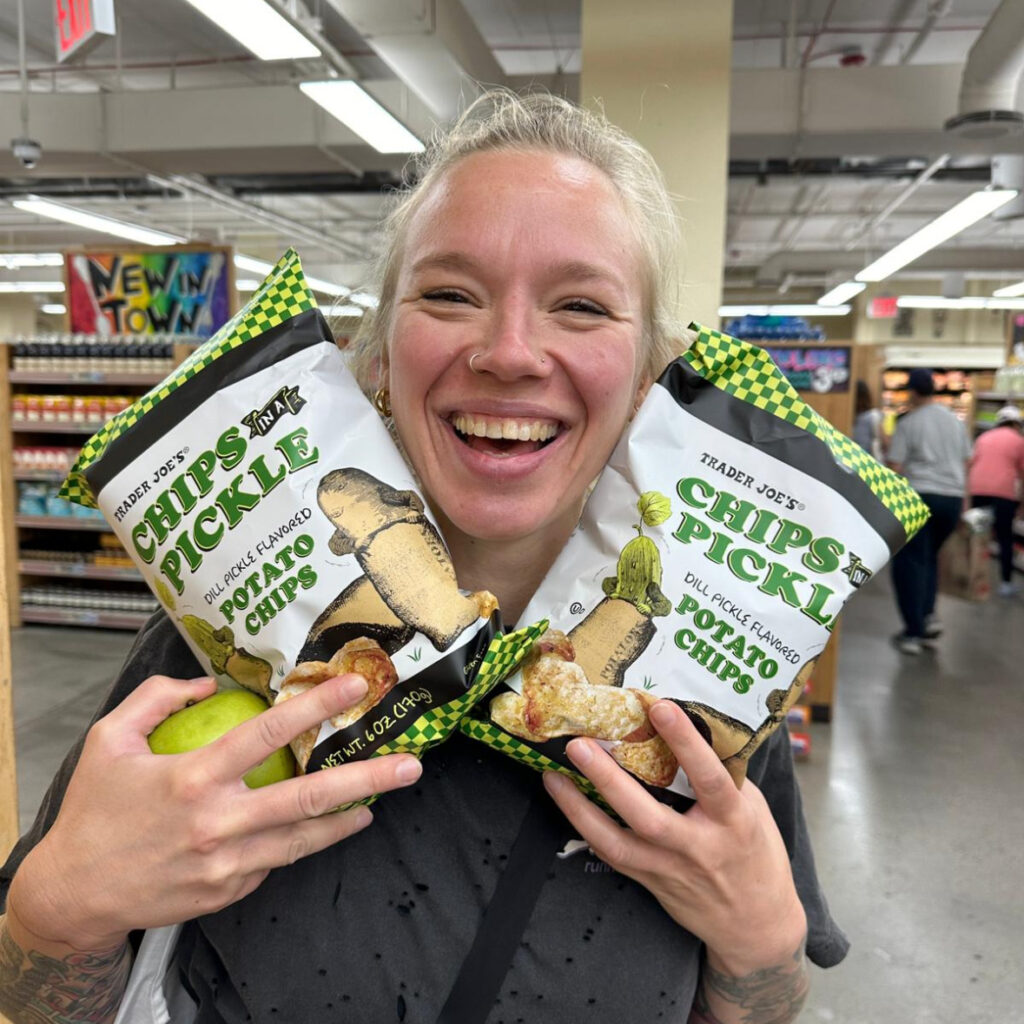 Annemaries Leidenschaft neben Liebe und Laufen: Chips!