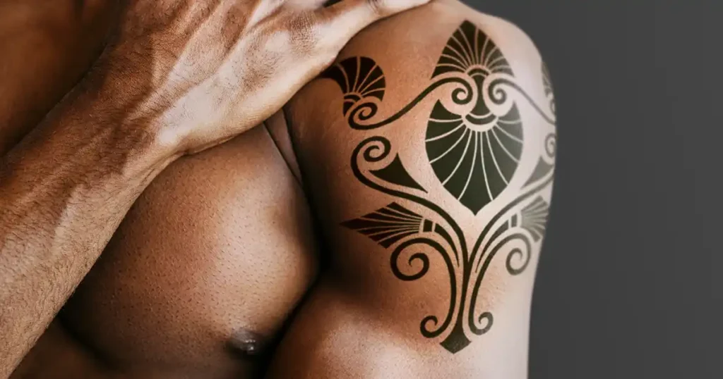 Maori Tattoo Vorlage