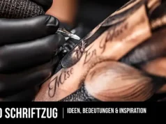 Tattoo Schriftzug – Ideen, Bedeutungen & Inspiration Tattoo Schriftzug am Unterarm mit elegantem Script Font