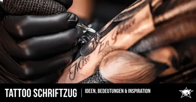 Tattoo Schriftzug am Unterarm mit elegantem Script Font