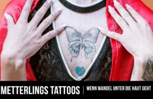 Schmetterling Tattoo am Schlüsselbein – zartes Symbol für Wandel, Freiheit und Leichtigkeit